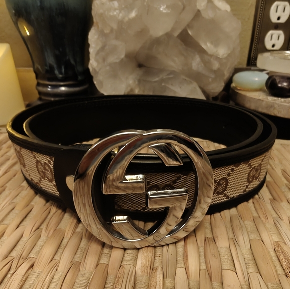 GG Monogram Fashion Belt. New.